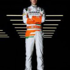 Paul di Resta en la presentación del Force India VJM06