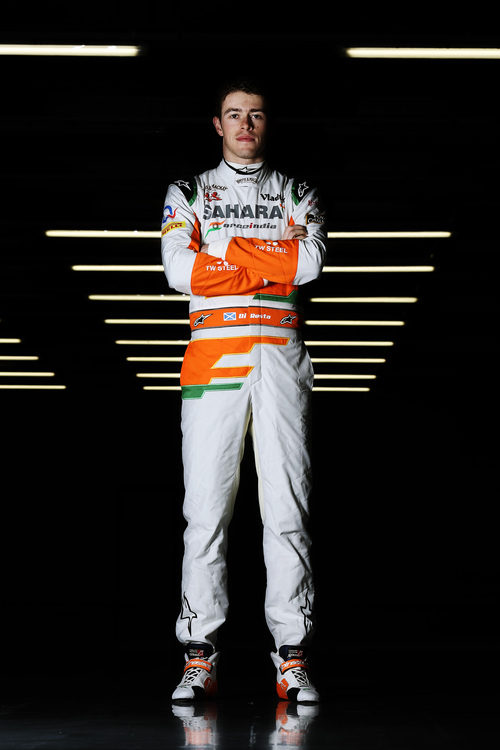 Paul di Resta en la presentación del Force India VJM06