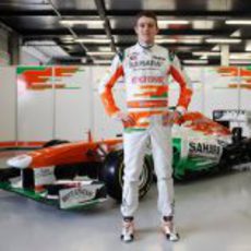 Paul di Resta, único piloto en la presentación del Force India VJM06