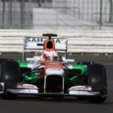 Paul di Resta estrenó el Force India VJM06 en Silverstone