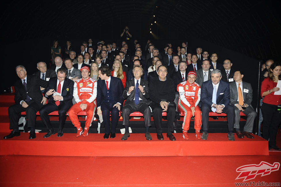 La familia Ferrari se reunió una vez más en Maranello
