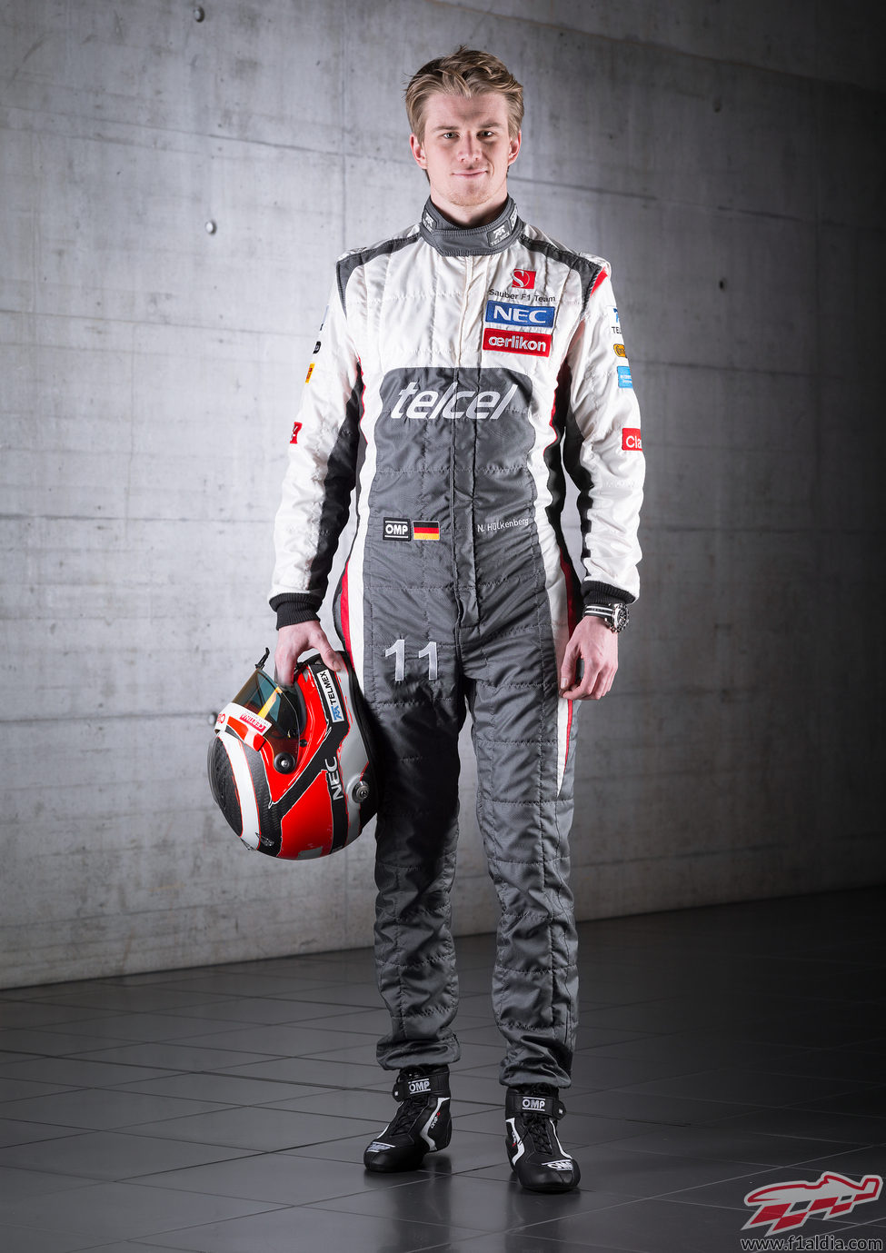 Nico Hülkenberg, piloto de Sauber para la temporada 2013