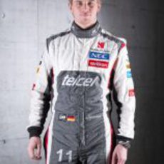 Nico Hülkenberg, piloto de Sauber para 2013