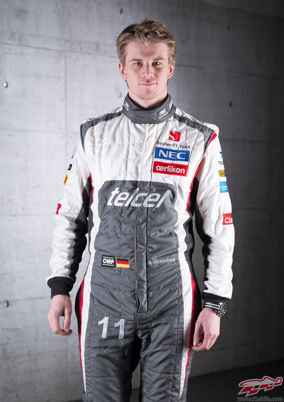 Nico Hülkenberg, piloto de Sauber para 2013