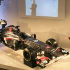 El Sauber C32 de 2013, presentado en sociedad en Hinwil