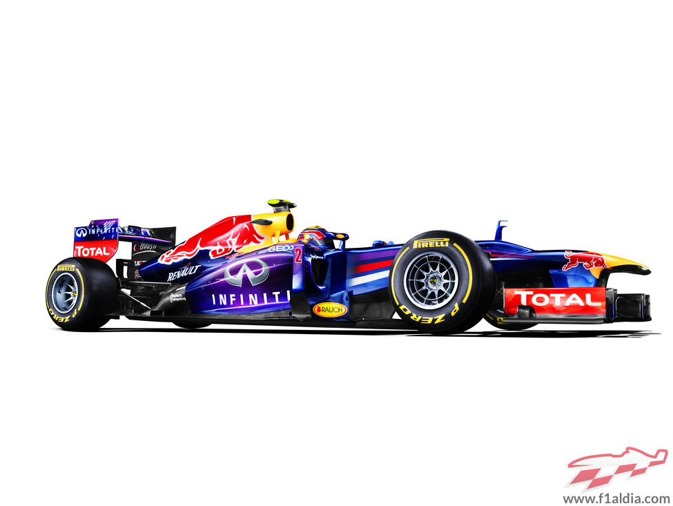 Red Bull RB9 de Mark Webber para la temporada 2013