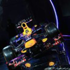 Plano frontal del Red Bull RB9