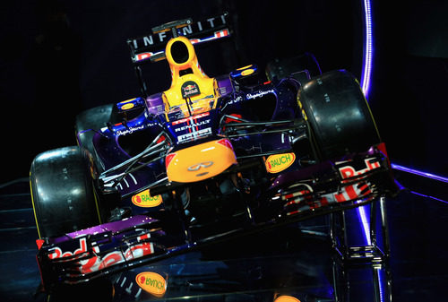 Morro escalonado para el nuevo Red Bull RB9