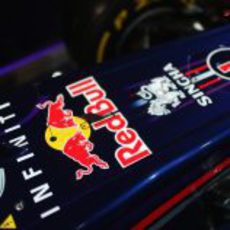 Detalle de la parte delantera del nuevo Red Bull RB9