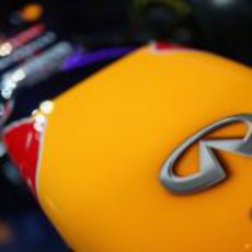 Detalle del morro escalonado del Red Bull RB9