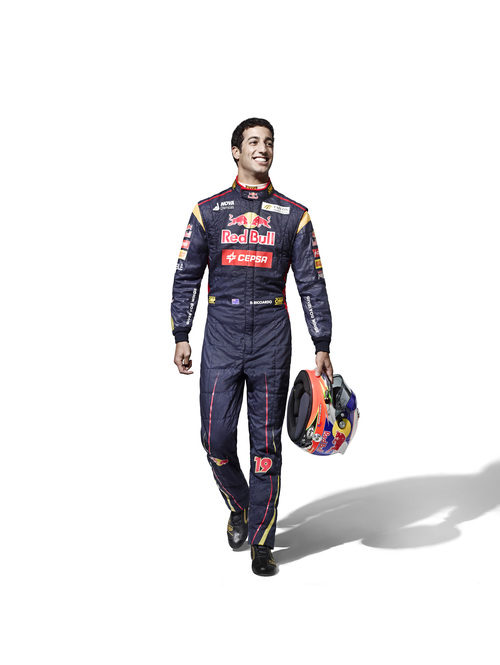 Daniel Ricciardo, piloto de Toro Rosso en la temporada 2013