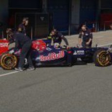 Daniel Ricciardo termina su primera tanda en el circuito