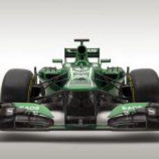 CT03, el monoplaza de Caterham para 2013 en vista frontal