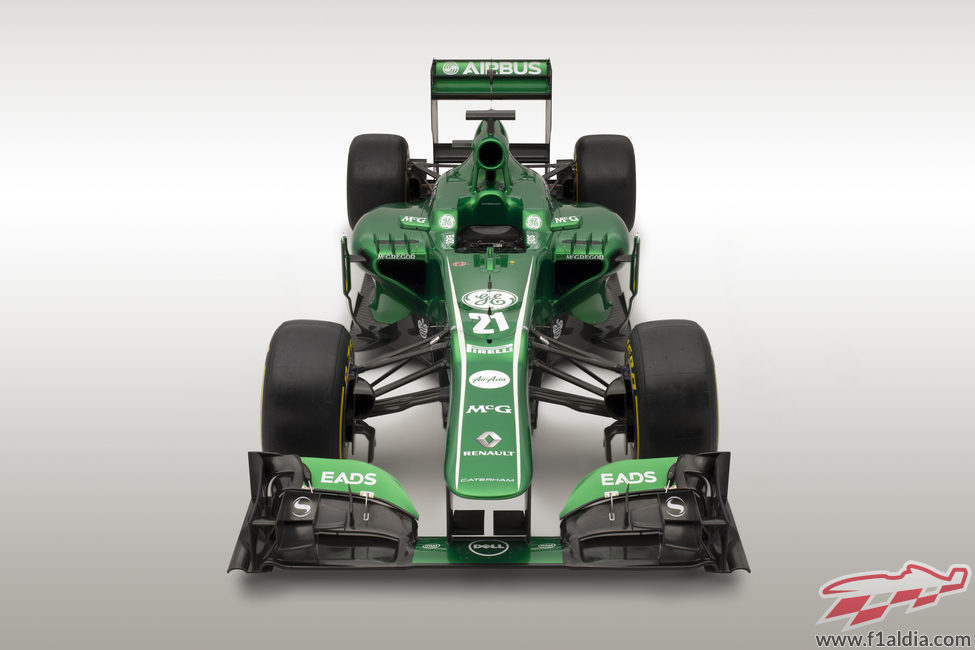 Así es el CT03, el monoplaza de Caterham para 2013