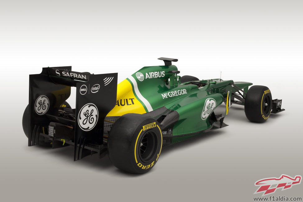 Caterham CT03, el monoplaza de Pic y Van der Garde