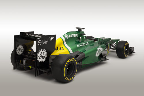 Caterham CT03, el monoplaza de Pic y Van der Garde