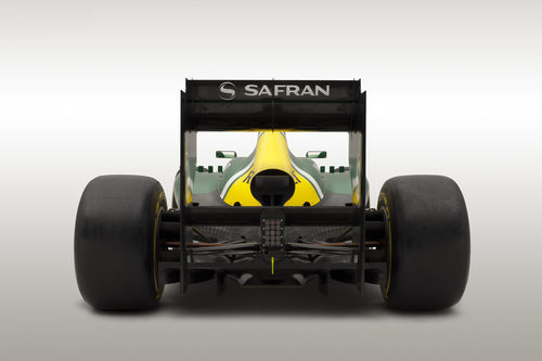 CT03, el monoplaza de Caterham para 2013 en vista trasera