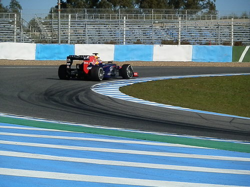 El STR8 rueda en el circuito de Jerez