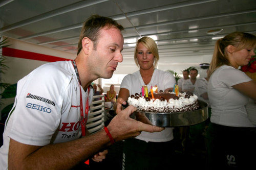 Barrichello de cumpleaños