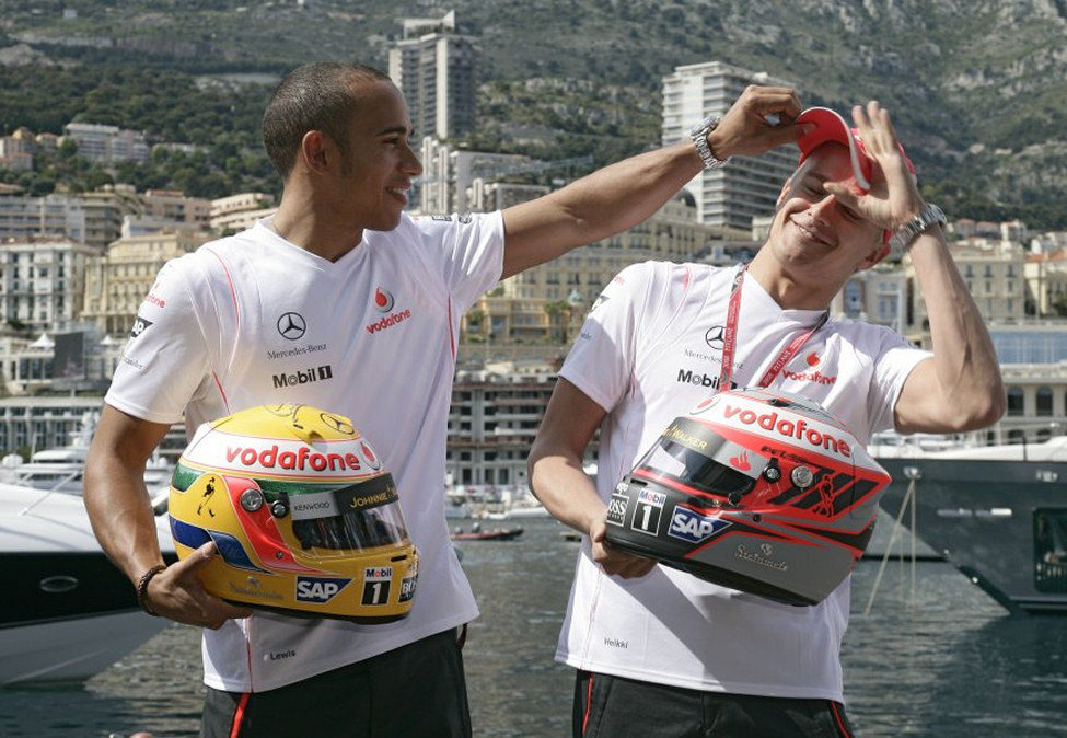 Hamilton y Kovalainen