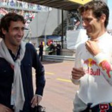 Raul González y Mark Webber