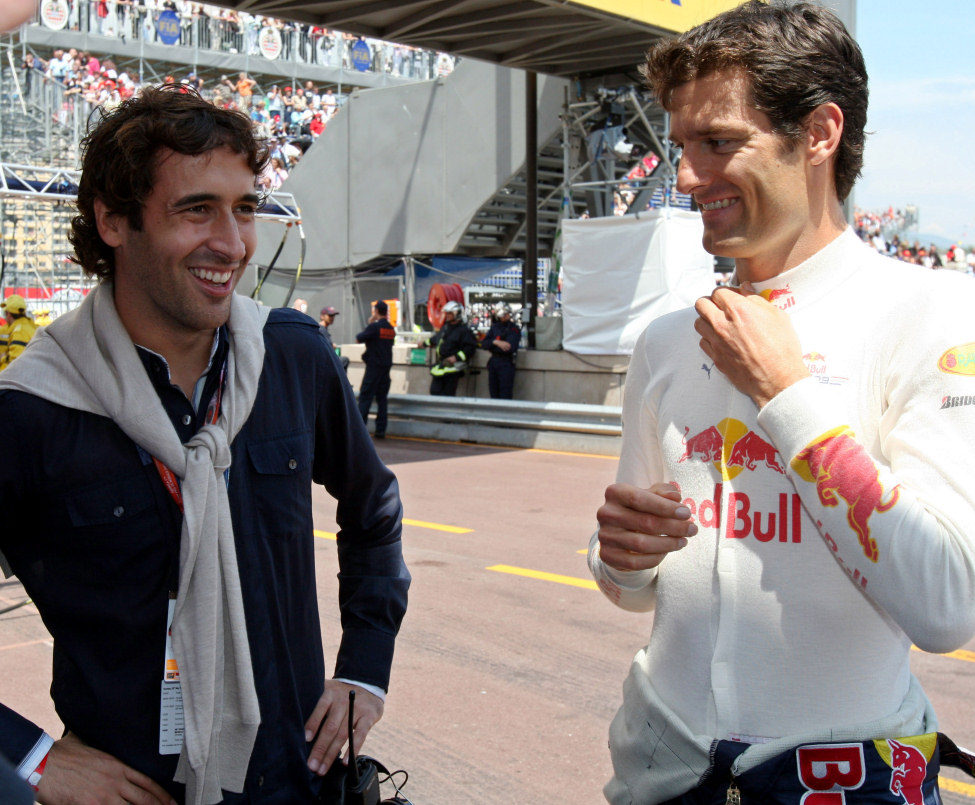 Raul González y Mark Webber