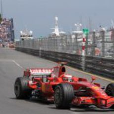 Kimi Räikkönen en la clasificación del GP de Mónaco 2008