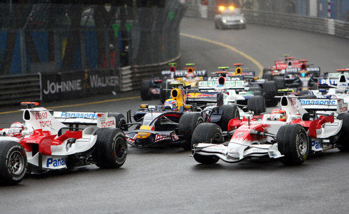 Salida GP de Mónaco