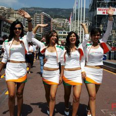 Las chicas de Force India