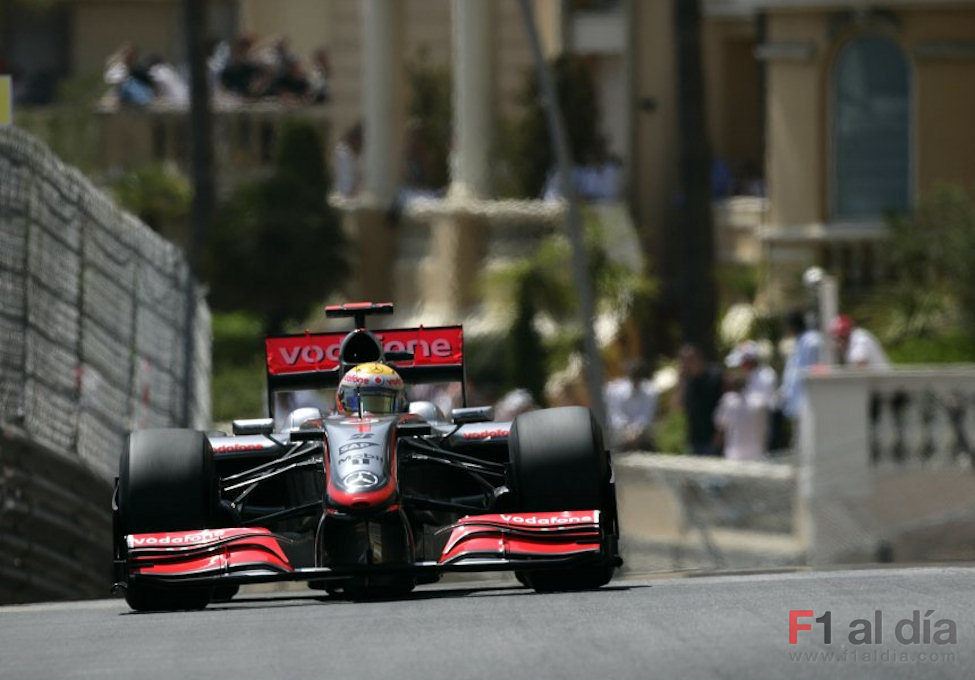 Hamilton en carrera