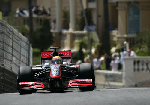 Hamilton en carrera