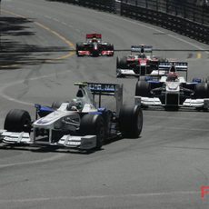 Heidfeld pelea con Kubica