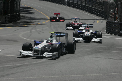 Heidfeld pelea con Kubica