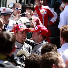 Los dos pilotos de Brawn GP