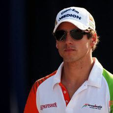 Sutil llega al GP de Turquía