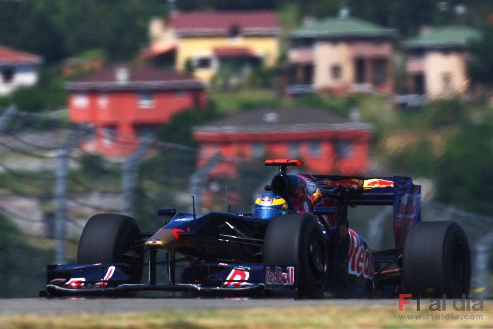 Bourdais durante los entrenamientos