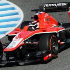 El Marussia MR02 se estrena en Jerez