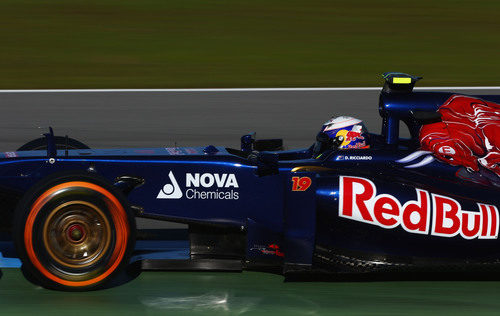 Daniel Ricciardo prueba para Toro Rosso