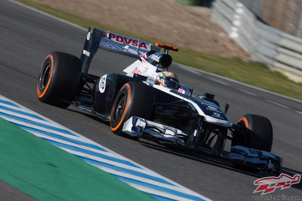 La nueva decoración de Williams en el viejo FW34