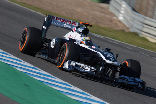 La nueva decoración de Williams en el viejo FW34