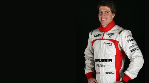 Luiz Razia, segundo piloto de Marussia