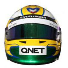 Casco de Luiz Razia para la temporada 2013