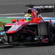 Luiz Razia se estrena con el MR02 en Jerez