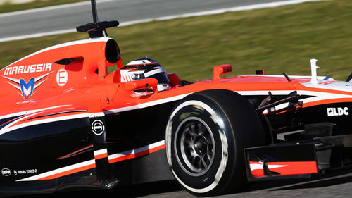 Max Chilton probando en Jerez