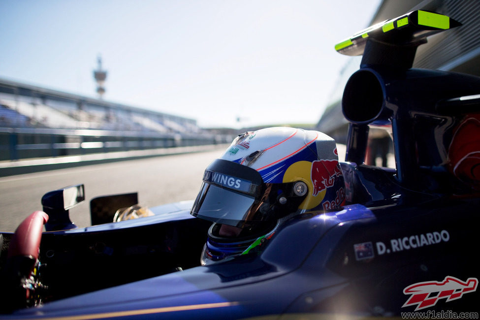 Daniel Ricciardo en Jerez