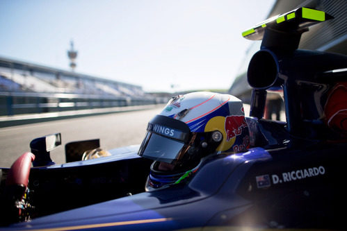 Daniel Ricciardo en Jerez