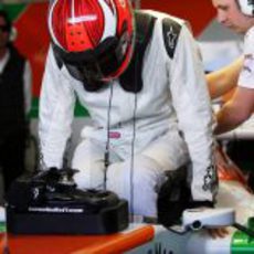 James Rossiter se sube al Force India VJM06