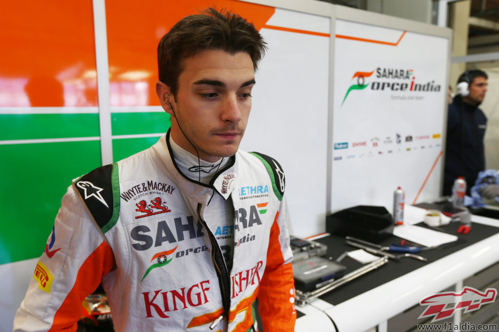 Jules Bianchi, presente en Jerez con Force India