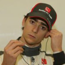 Esteban Gutiérrez, de estreno con Sauber