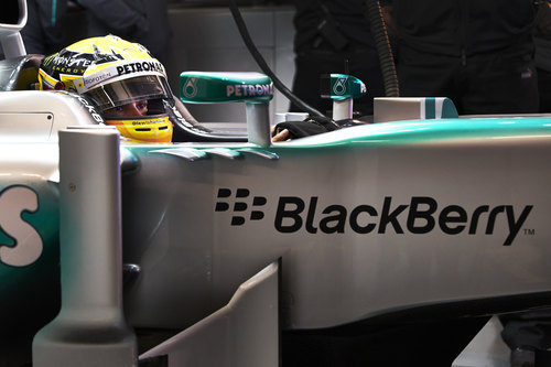 Cockpit del nuevo Mercedes W04